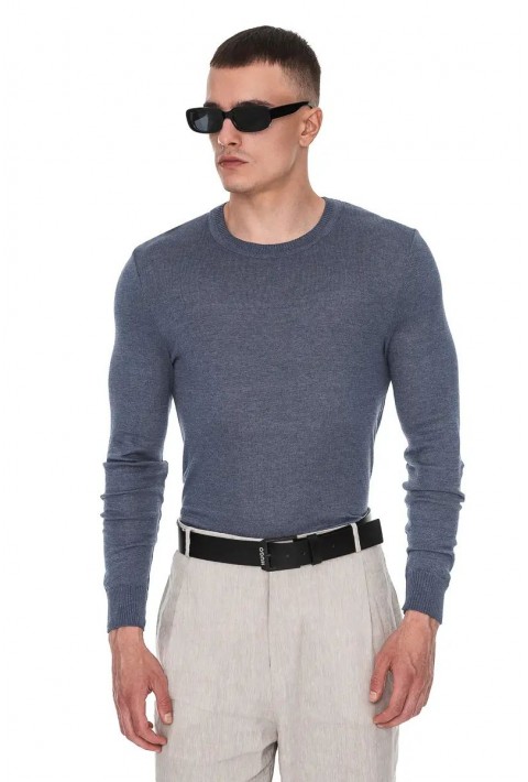 O-neck Knit Sweater