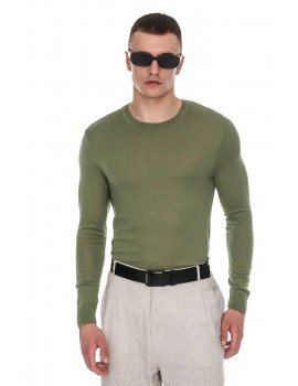 O-neck Knit Sweater