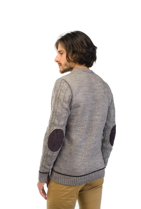 Soft Touch O-neck Knit Jumper Sand