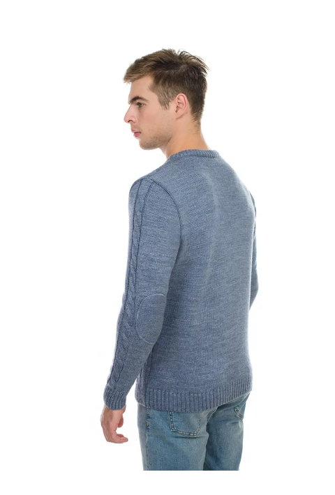 Soft Touch O-neck Knit Jumper Jeans