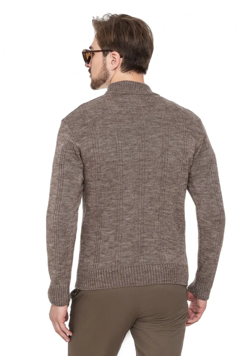 O-neck Knit Sweater Sand