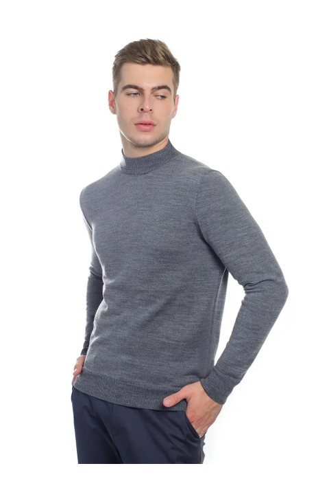 T-neck Knit Sweater