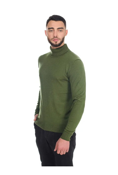 T-neck Knit Jumper