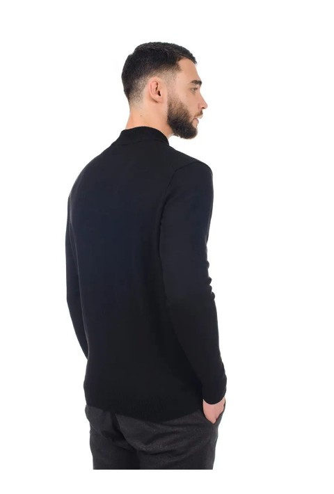 O-neck Knit Sweater Sort