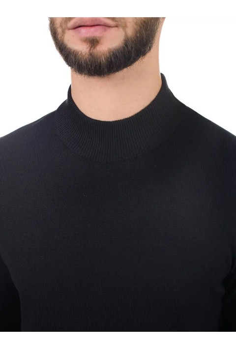 O-neck Knit Sweater Sort