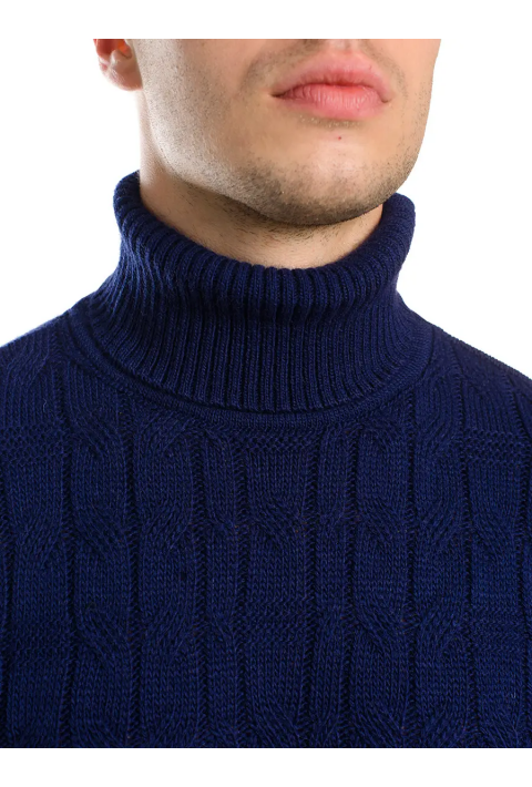 Soft Touch T-neck Knit Jumper Jeans