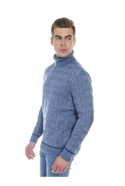Soft Touch T-neck Knit Jumper Jeans
