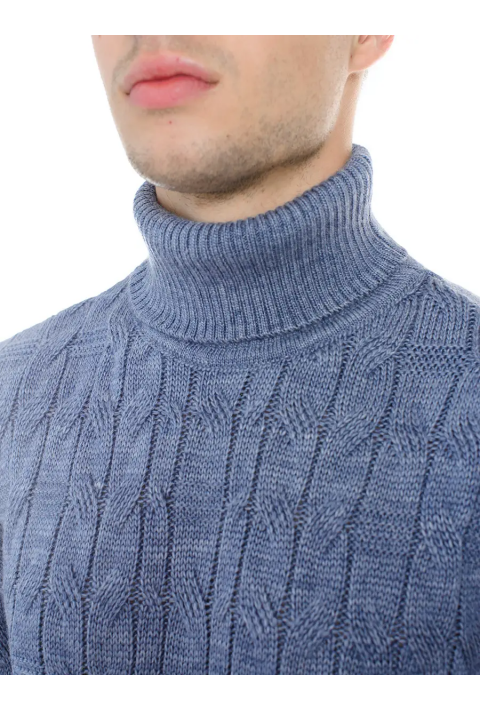 Soft Touch T-neck Knit Jumper Jeans