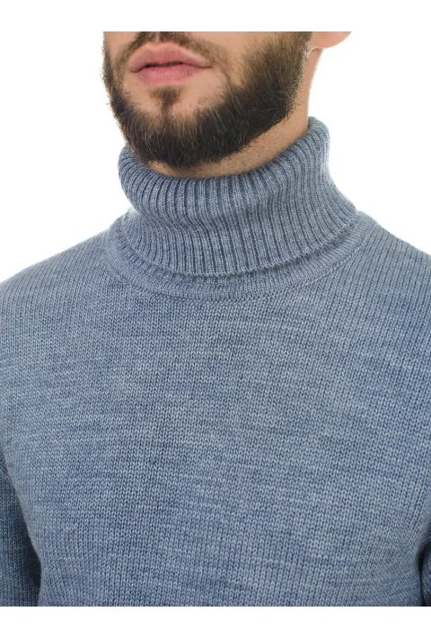 Soft Touch T-neck Knit Jumper Jeans