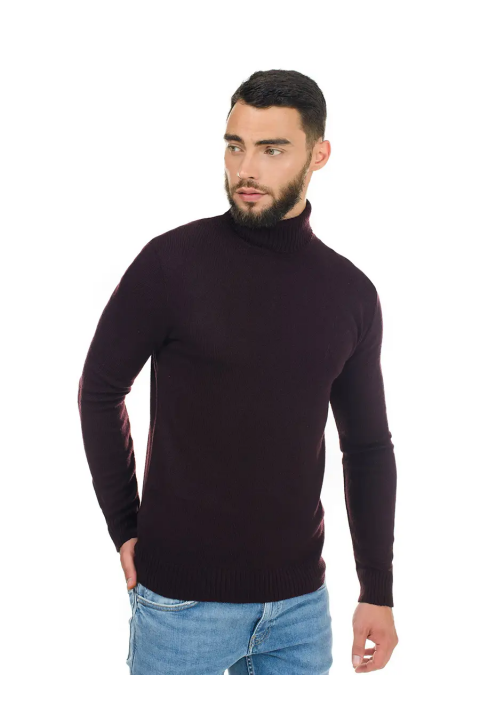 T-neck Knit Jumper