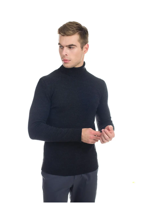 T-neck Knit Jumper