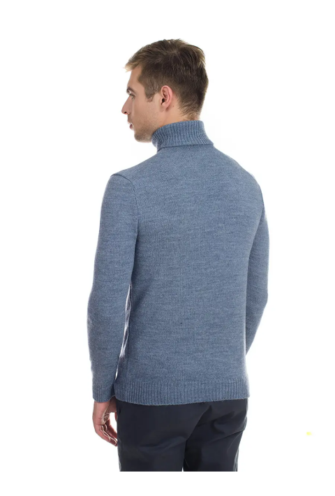 T-neck Knit Jumper Jeans