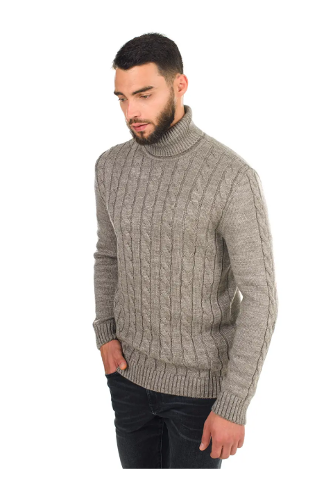 Soft Touch T-neck Knit Jumper