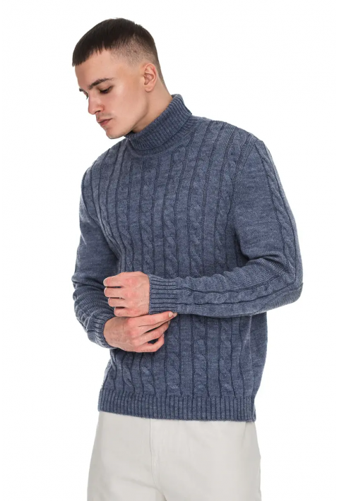 Soft Touch T-neck Knit Jumper Jeans