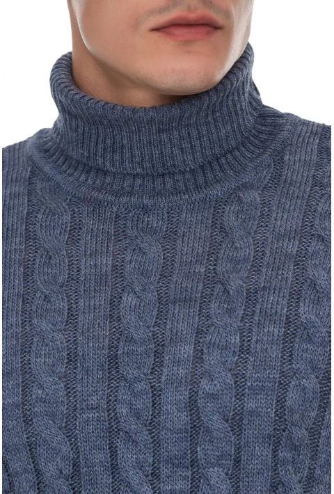 Soft Touch T-neck Knit Jumper Jeans