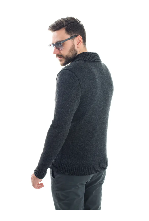 Soft Touch Knit Cardigan Grey