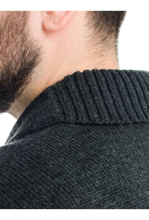 Soft Touch Knit Cardigan Grey