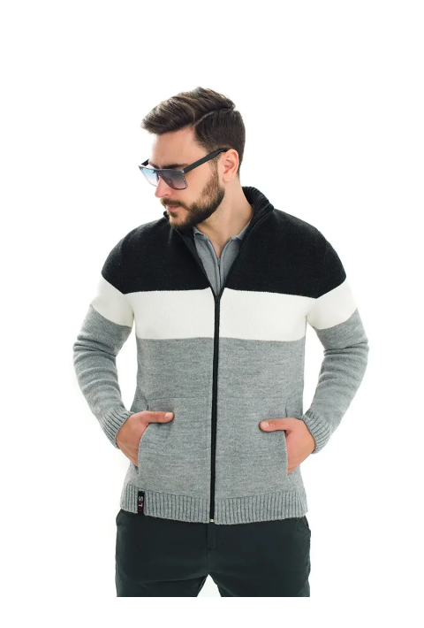 Zip Knit Cardigan