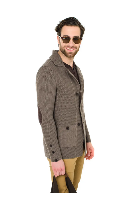 Knit Cardigan Sand