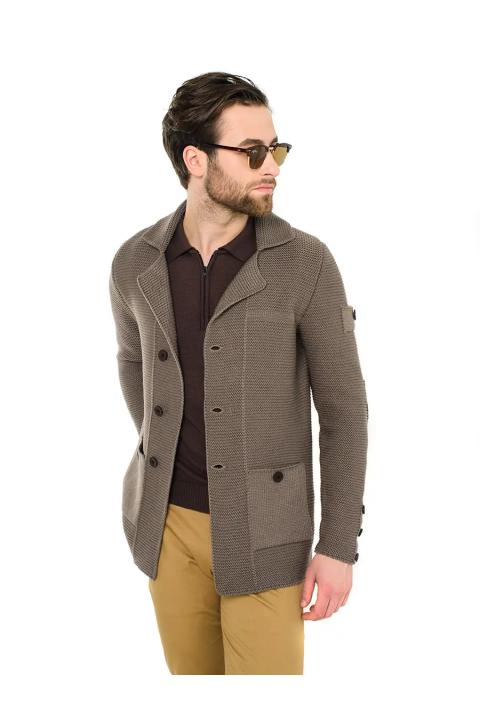 Knit Cardigan Sand