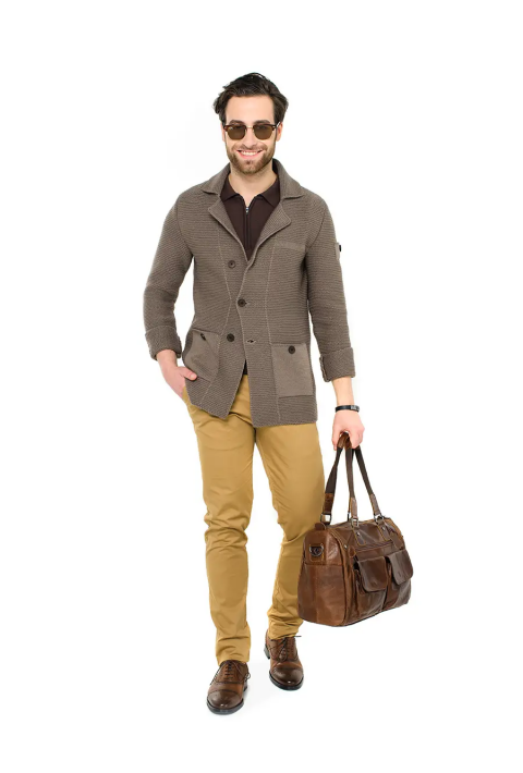 Knit Cardigan Sand
