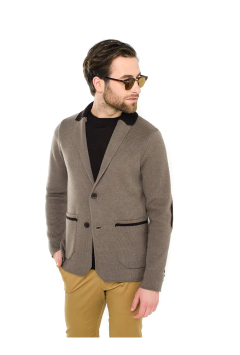 Knit Cardigan Sand