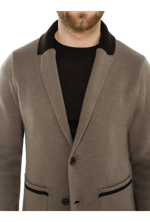 Knit Cardigan Sand