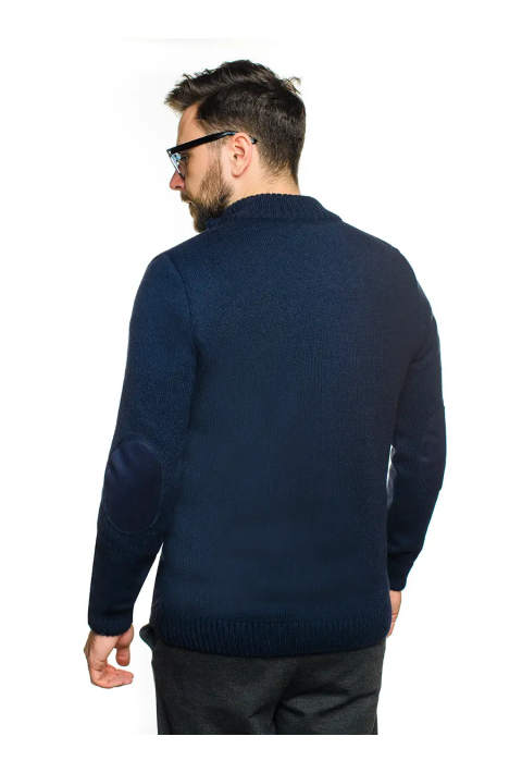 Soft Touch Knit Cardigan Blå