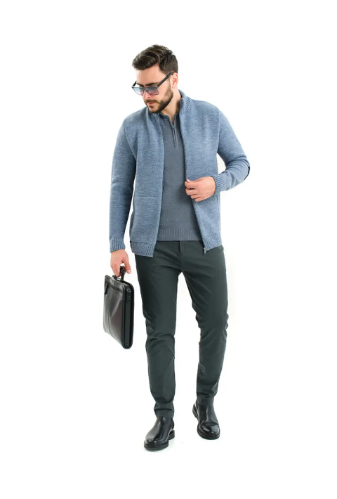 Soft Touch Knit Cardigan Jeans