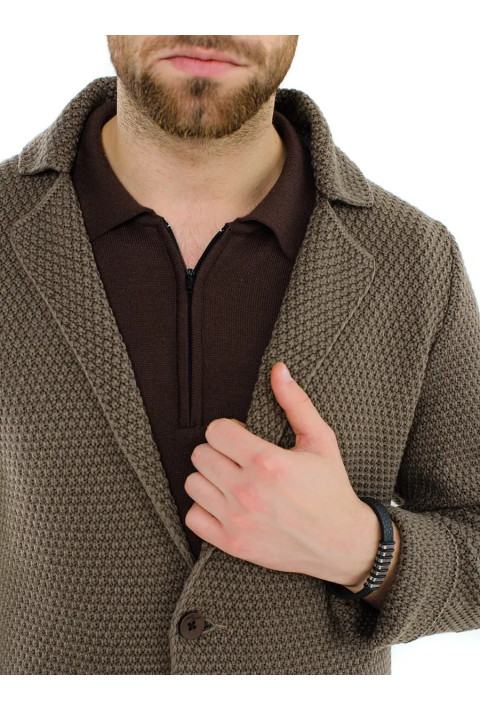 Knit Cardigan Sand