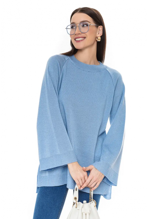 Loose Knit Sweater Light blue