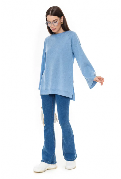 Loose Knit Sweater Light blue