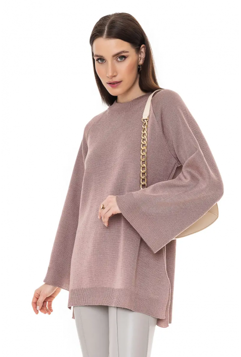 Loose Knit Sweater Rose