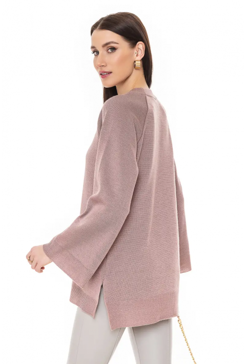 Loose Knit Sweater Rose
