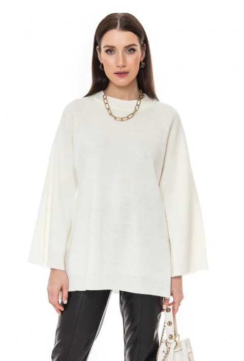 Loose Knit Sweater Cream