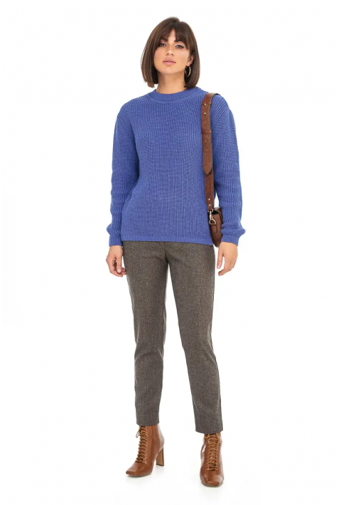 Loose Knit Sweater Blue