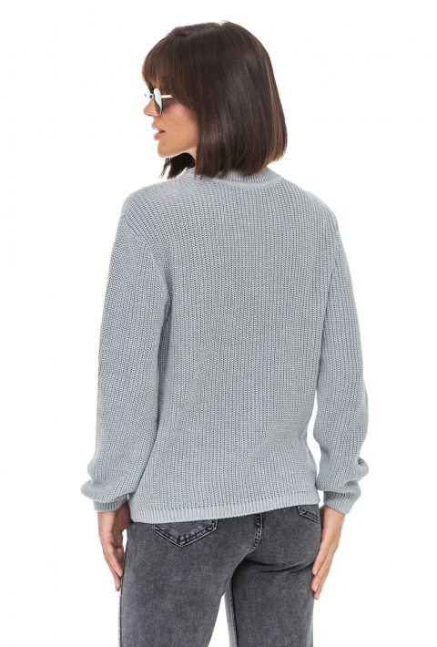 Loose Knit Sweater Grey