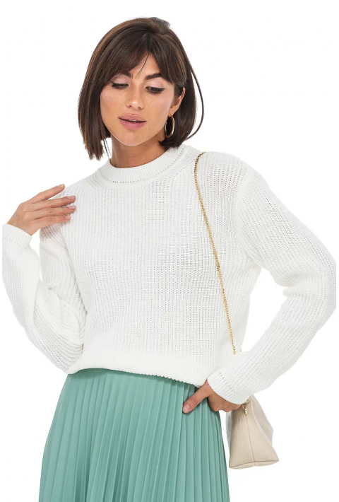 Loose Knit Sweater Cream