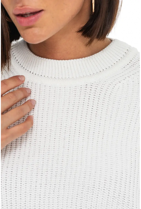Loose Knit Sweater Cream