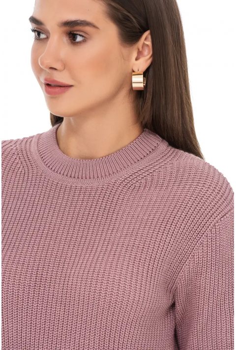 Loose Knit Sweater Rose