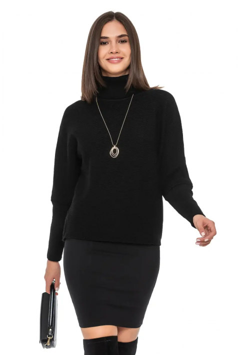 Loose Knit Sweater Black