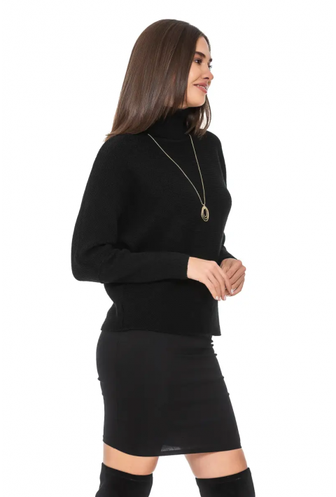 Loose Knit Sweater Black