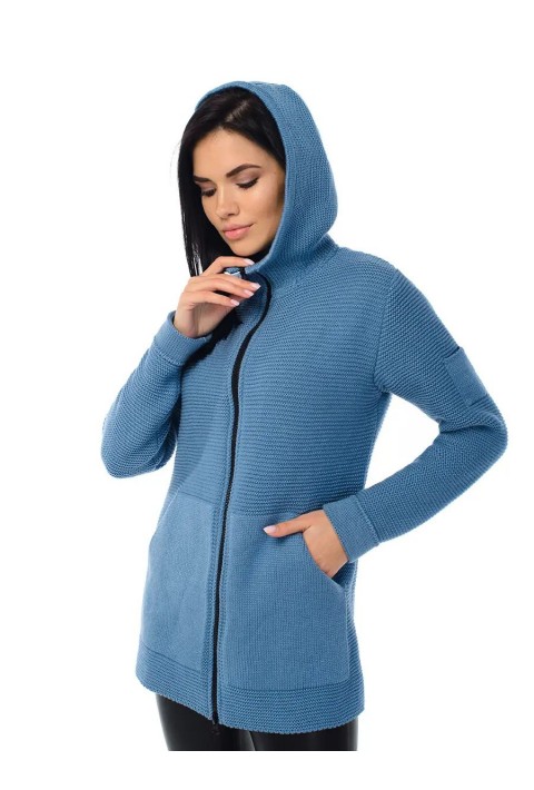 Knit Cardigan Zip