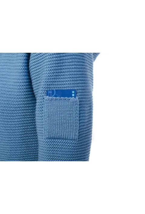 Knit Cardigan Zip Jeans