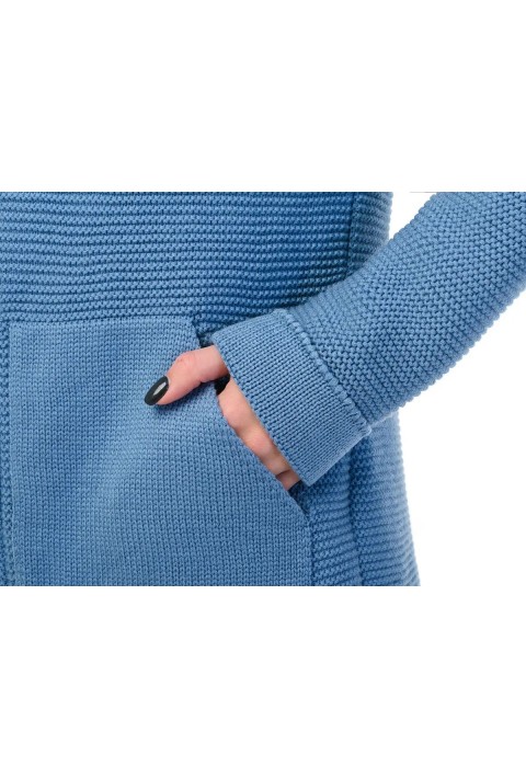 Knit Cardigan Zip Jeans