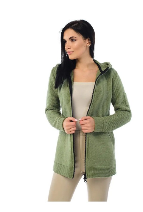 Knit Cardigan Zip