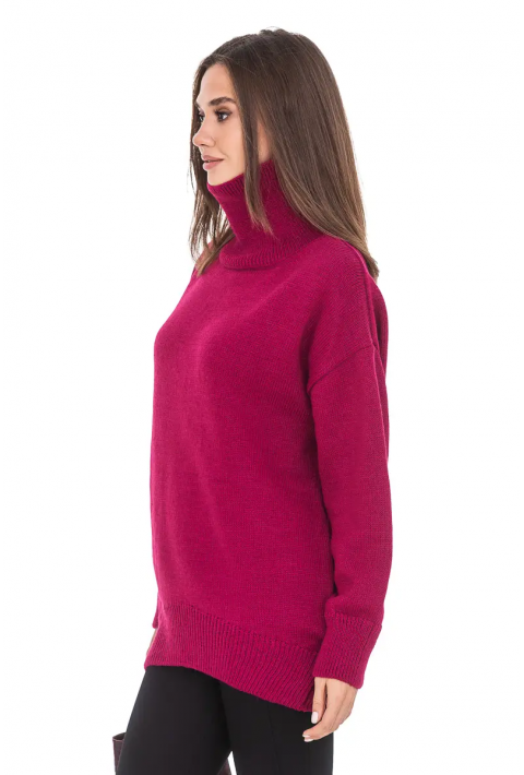 Oversize Knit Sweater Pink