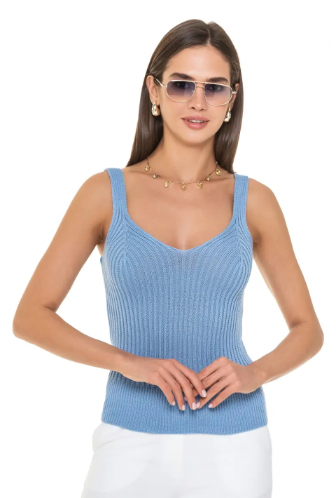 Knit T-top 