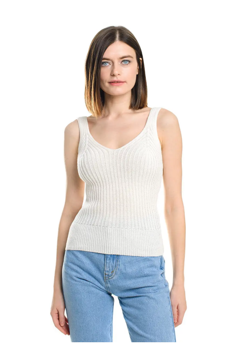 Knit T-top 