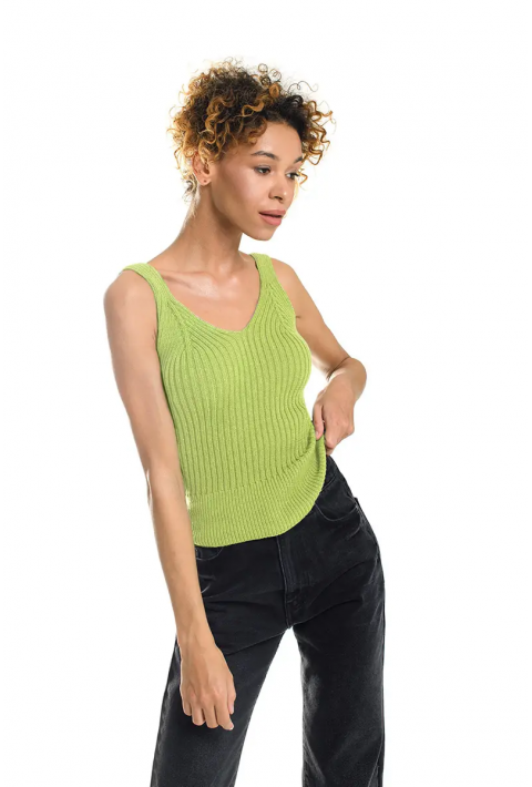 Knit T-top 